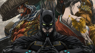 دانلود پوستر بتمن نینجا مقابل لیگ یاکوزا Batman Ninja vs. Yakuza League