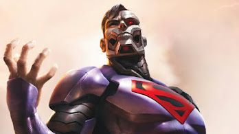 دانلود والپیپر سایبورگ سوپرمن Cyborg Superman