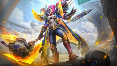 دانلود والپیپر هیلدا موبایل لجندز Hilda Guardian Battalion Mobile Legends