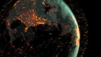 دانلود والپیپر کره زمین فضایی Planet Earth Digital Art