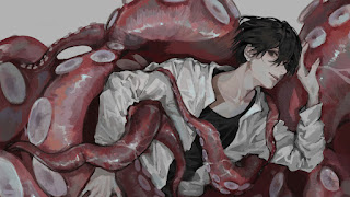 دانلود والپیپر اختاپوس شیطان چینسا من Octopus Devil Chainsaw Man Anime | اختاپوس شیطان یعنی هوش و خفقان، تو یعنی حماقت و آزادی؟ نه، تو هم خفه شدی.