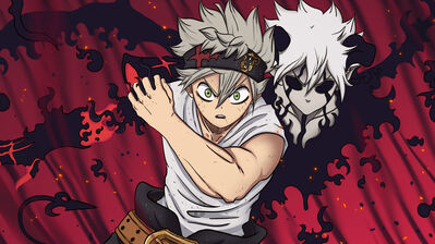 دانلود والپیپر آستا لیبه بلک کلوور Asta Liebe Black Clover