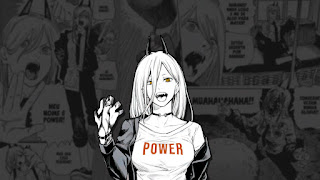 دانلود والپیپر پاور از انیمه چینسا من Chainsaw Man Anime Power