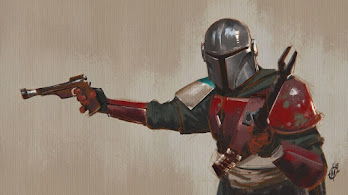 دانلود والپیپر آرت ماندلورین Mandalorian Art