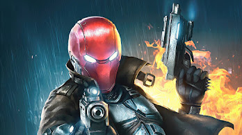 دانلود والپیپر رد هود با اسلحه Red Hood Guns