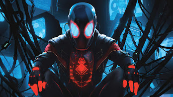 دانلود والپیپر اسپایدرمن مایلز مورالز Spider-Man Miles Morales