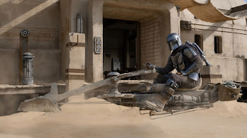 دانلود والپیپر ماندلورین اسپیدر بایک فصل ۲ The Mandalorian