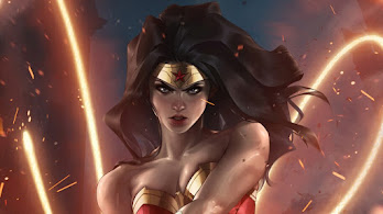دانلود والپیپر واندر وومن طناب حقیقت Wonder Woman Lasso