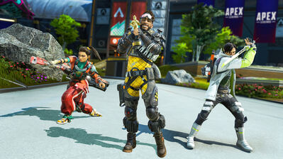 دانلود والپیپر اپکس لجندز میراژ کریپتو رمپارت Apex Legends