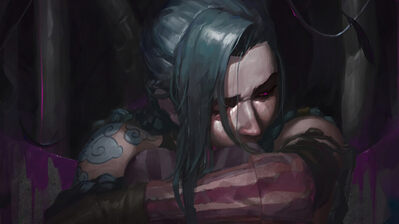 دانلود پوستر جینکس آرکین Arcane Jinx (Netflix Series) LoL Art