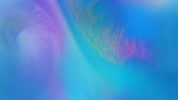 دانلود والپیپر آبی انتزاعی Blue Abstract Digital Art