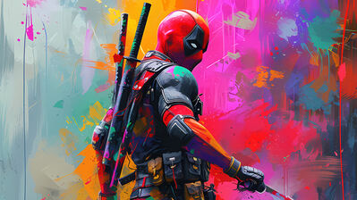 دانلود والپیپر ددپول مارول Deadpool Marvel