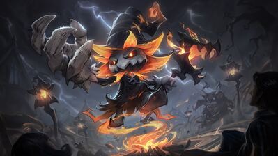 دانلود والپیپر وایگار Fright Night League of Legends Skin