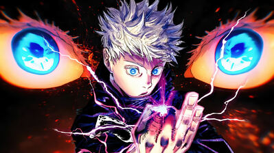 دانلود والپیپر چشم گوجو جوجوتسو کایسن Gojo Eyes Jujutsu Kaisen