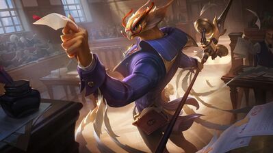 دانلود پوستر لایر آزیر لول League of Legends Lawyer Azir Skin