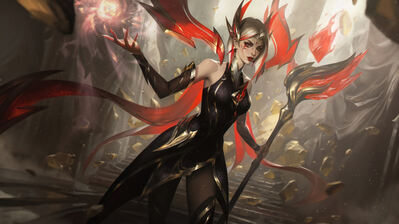 دانلود والپیپر لبِلان رایزن لجند لول LeBlanc Risen Legend Skin Rework LoL Splash Art