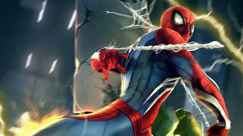 دانلود والپیپر اسپایدرمن تاراندازی Spider-Man Web Shoot