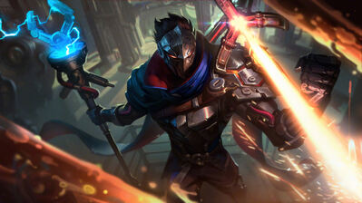 دانلود پوستر ویکتور مشین هرالد لول اسپلش آرت Viktor Machine Herald Skin LoL Splash Art
