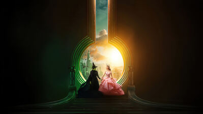 دانلود پوستر ویکد ۲۰۲۴ الفابا و گلندا Wicked Movie 2024 Elphaba Galinda