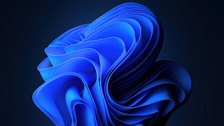 دانلود والپیپر پس‌زمینه تاریک ویندوز ۱۱ Windows 11 Microsoft Abstract Dark Background
