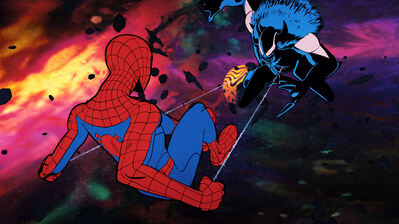 دانلود والپیپر مرد عنکبوتی دوست محله Spider-Man vs Venom
