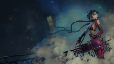 دانلود والپیپر آرکین جینکس Arcane Jinx LoL