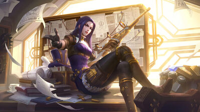 دانلود والپیپر کیتلین آرکین Caitlyn Arcane LoL