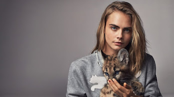 دانلود والپیپر کارا دلوین بلوند Cara Delevingne Blonde