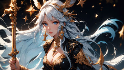 دانلود والپیپر دختر انیمه فانتزی Fantasy Anime Girl