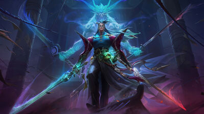 دانلود والپیپر فایند کولر یونه League of Legends Fiend Queller Yone Skin