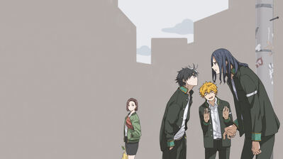 دانلود والپیپر کاراکتر انیمه ویند بریکر Wind Breaker Anime Character | ویند بریکر یعنی باد رو می‌شکنی ولی خودت می‌شکنی؛ دوچرخه‌سواری مجازی بهتر از پیاده‌روی واقعیه.