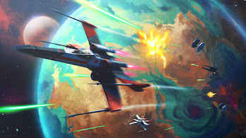 دانلود والپیپر ایکس وینگ جنگنده ستارگان Star Wars X-Wing