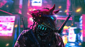 دانلود والپیپر سایبرپانک علمی تخیلی Cyberpunk Sci-Fi