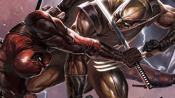 دانلود والپیپر ددپول در برابر ولورین Deadpool vs Wolverine