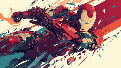 دانلود والپیپر هنر مرد آهنی Iron Man Art