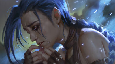 دانلود پوستر جینکس آرکین Jinx Arcane LoL