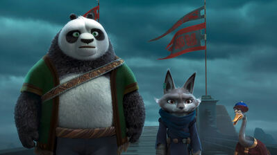 دانلود والپیپر کونگ فو پاندا ۴ Kung Fu Panda 4 Li Zhen Mr. Ping
