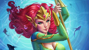 دانلود پوستر مارا سوپرhero دی‌سی Mera DC