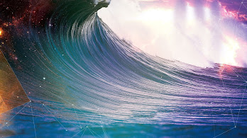دانلود والپیپر امواج انتزاعی دریا Ocean Waves Abstract