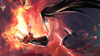 دانلود والپیپر شمن کینگ هائو روح آتش Shaman King Hao Spirit of Fire | هائو و آتش یعنی شعله و قدرت؛ تو فقط شعله‌ور میشی.