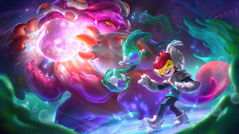 دانلود والپیپر اسپیس گروو نونو و ویلامپ لول Space Groove Nunu Willump LoL