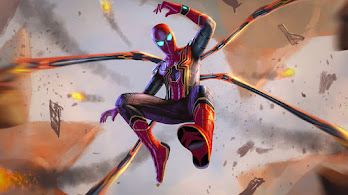 دانلود والپیپر مرد عنکبوتی Iron Spider Spider-Man