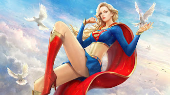 دانلود والپیپر سوپرگرل DC Superhero