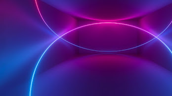 دانلود والپیپر نئون انتزاعی Abstract Neon Digital Art
