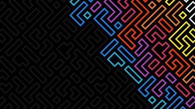 دانلود والپیپر پس‌زمینه رنگی انتزاعی Colorful Abstract