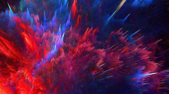 دانلود والپیپر موج انتزاعی رنگی Colorful Abstract Wave