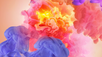 دانلود والپیپر دود رنگی آبستراکت Colorful Smoke Abstract