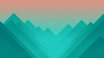 دانلود والپیپر مینیمال دره کوه Minimalist Valley Mountain Abstract