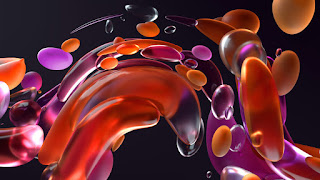 دانلود والپیپر انتزاعی ویندوز ۱۱ Microsoft Windows 11 Abstract Background