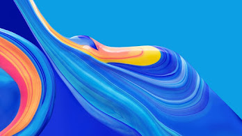 دانلود والپیپر موج آبی انتزاعی Digital Art Abstract Blue Wave Digital Art